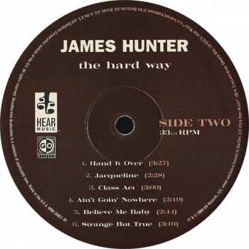 LP James Hunter: The Hard Way LTD