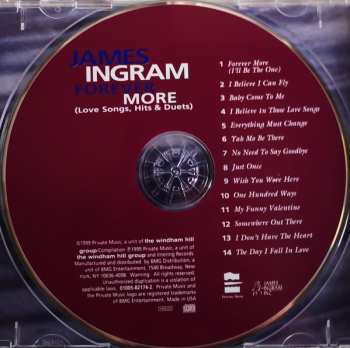 CD James Ingram: Forever More (Love Songs, Hits & Duets)