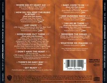 CD James Ingram: The Best Of James Ingram / The Power Of Great Music