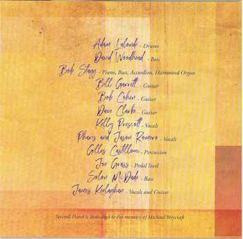 CD James Keelaghan: Second Hand