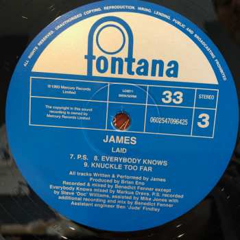 2LP James: Laid