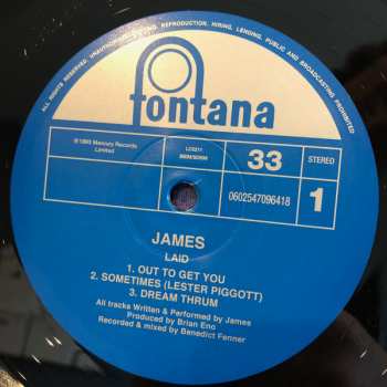 2LP James: Laid