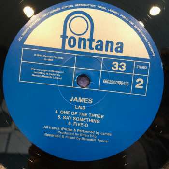 2LP James: Laid