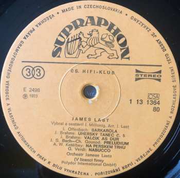 LP James Last: James Last