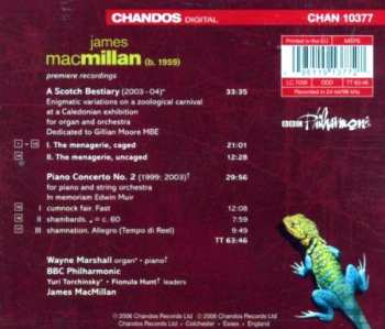 CD James MacMillan: A Scotch Bestiary, Piano Concerto No. 2
