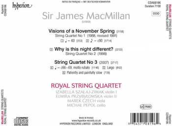 CD James MacMillan: String Quartets