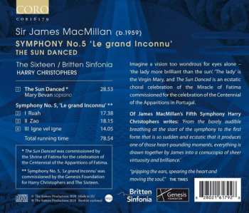 CD The Sixteen: Symphony No.5, 'Le Grand Inconnu' - The Sun Danced