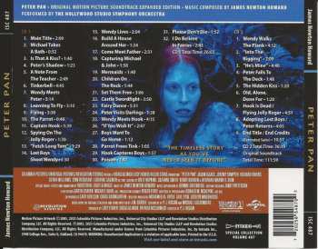 2CD James Newton Howard: Peter Pan (Original Motion Picture Soundtrack) [Expanded Edition] LTD