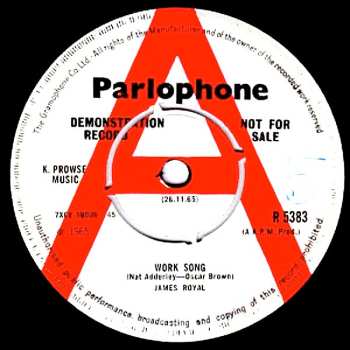 Album James Royal: Work Song