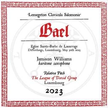 Album Jamison Williams: The Lesser Key of Solomon - Bael