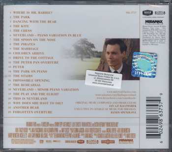 CD Jan A.P. Kaczmarek: Finding Neverland Original Motion Picture Soundtrack