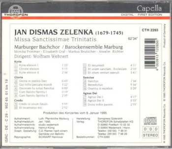 CD Jan Dismas Zelenka: Missa Sanctissimae Trinitatis