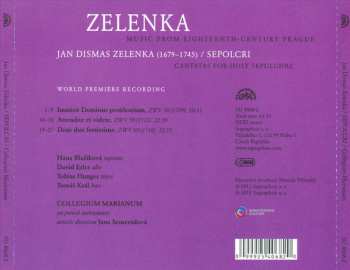 CD Jan Dismas Zelenka: Sepolcri: Immisit Dominus Pestilentiam, Zwv 58 / Attendite Et Videte, Zwv 59 / Deus Dux Fortissime, Zwv 60	