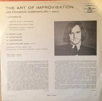 LP Jan Fryderyk Dobrowolski: The Art Of Improvisation