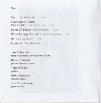 3CD/Doos Jan Garbarek: Dansere