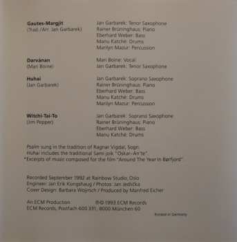 CD Jan Garbarek Group: Twelve Moons