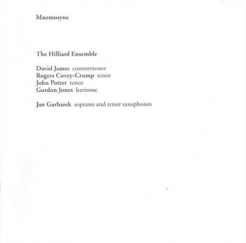 2CD Jan Garbarek: Mnemosyne