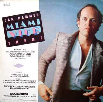 LP Jan Hammer: Miami Vice Theme