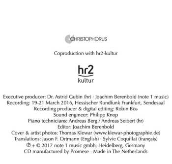 CD Ernst Breidenbach: À la Française: Duos Der Französischen Romantik Für Kunstharmonium & Klavier