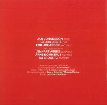 CD Jan Johansson: Jazz På Ryska DIGI