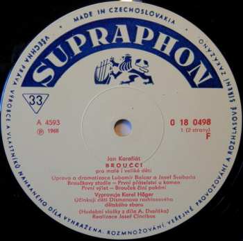 LP Jan Karafiát: Broučci (69 2)