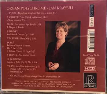 CD Jan Kraybill: Organ Polychrome - The French School