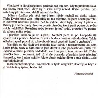 CD Jan Nedvěd: Vstupenka Na Strahov