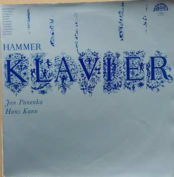 Album Jan Panenka: Hammer Klavier
