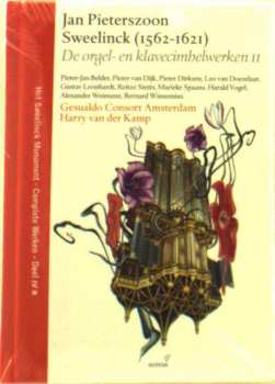 4CD Jan Pieterszoon Sweelinck: De Orgel - En Klavecimbelwerken II DLX