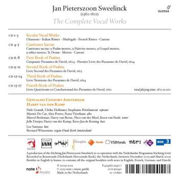 17CD Jan Pieterszoon Sweelinck: The Complete Vocal Works DLX | LTD