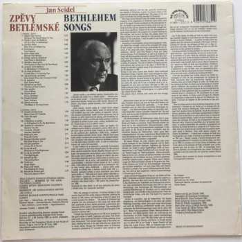 LP Jan Seidel: Zpěvy Betlémské (Bethlehem Songs)