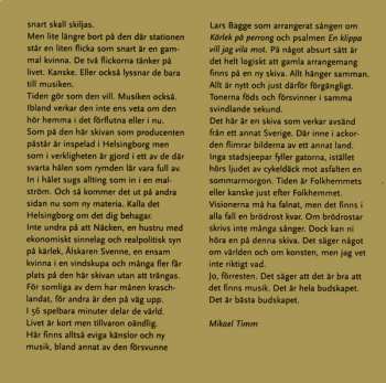 CD Jan Sigurd: Så Vill Jag Älska Dig - Anna-Mia Barwe Sjunger Sånger Av Jan Sigurd