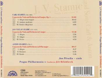 CD Jan Václav Antonín Stamic: Viola Concertos