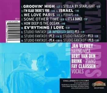 CD Jan Verwey: Standards & Other Pieces - Jan Verwey Meets Bert Van Den Brink