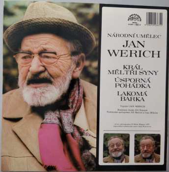 LP Jan Werich: Král Měl Tři Syny / Úsporná Pohádka / Lakomá Barka