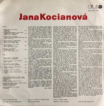 LP Jana Kocianová: Jana Kocianová