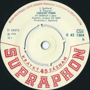 SP Jiří Štědroň: Holčičí Píseň / Sedmikráska