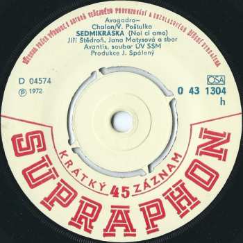 SP Jiří Štědroň: Holčičí Píseň / Sedmikráska