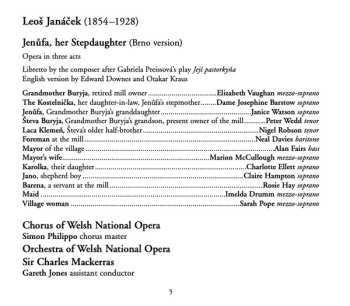2CD/Doos Sir Charles Mackerras: Jenufa, Her Stepdaughter