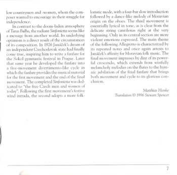 CD George Szell: Sinfonietta - Taras Bulba / Dances 