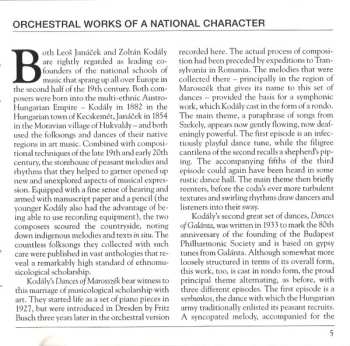 CD George Szell: Sinfonietta - Taras Bulba / Dances 