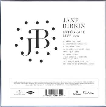 15CD/Doos Jane Birkin: Intégrale Live