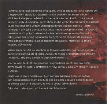 CD Janek Ledecký: Hamlet The Rock Opera