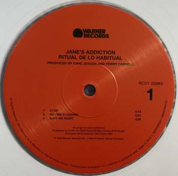 2LP Jane's Addiction: Ritual De Lo Habitual LTD | CLR