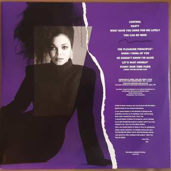 LP Janet Jackson: Control