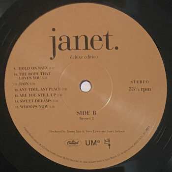 3LP Janet Jackson: Janet. DLX | LTD