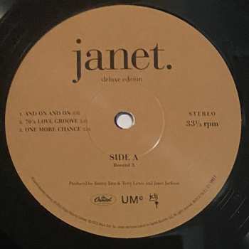 3LP Janet Jackson: Janet. DLX | LTD