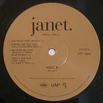 3LP Janet Jackson: Janet. DLX | LTD