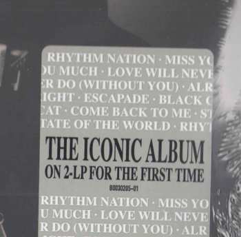 2LP Janet Jackson: Rhythm Nation 1814 LTD