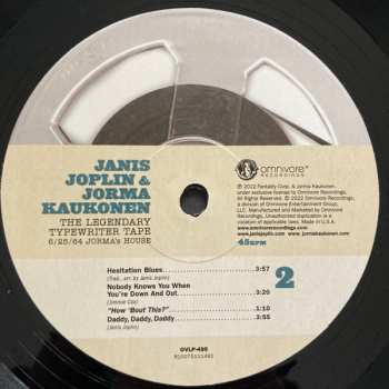 LP Janis Joplin: The Legendary Typewriter Tape 